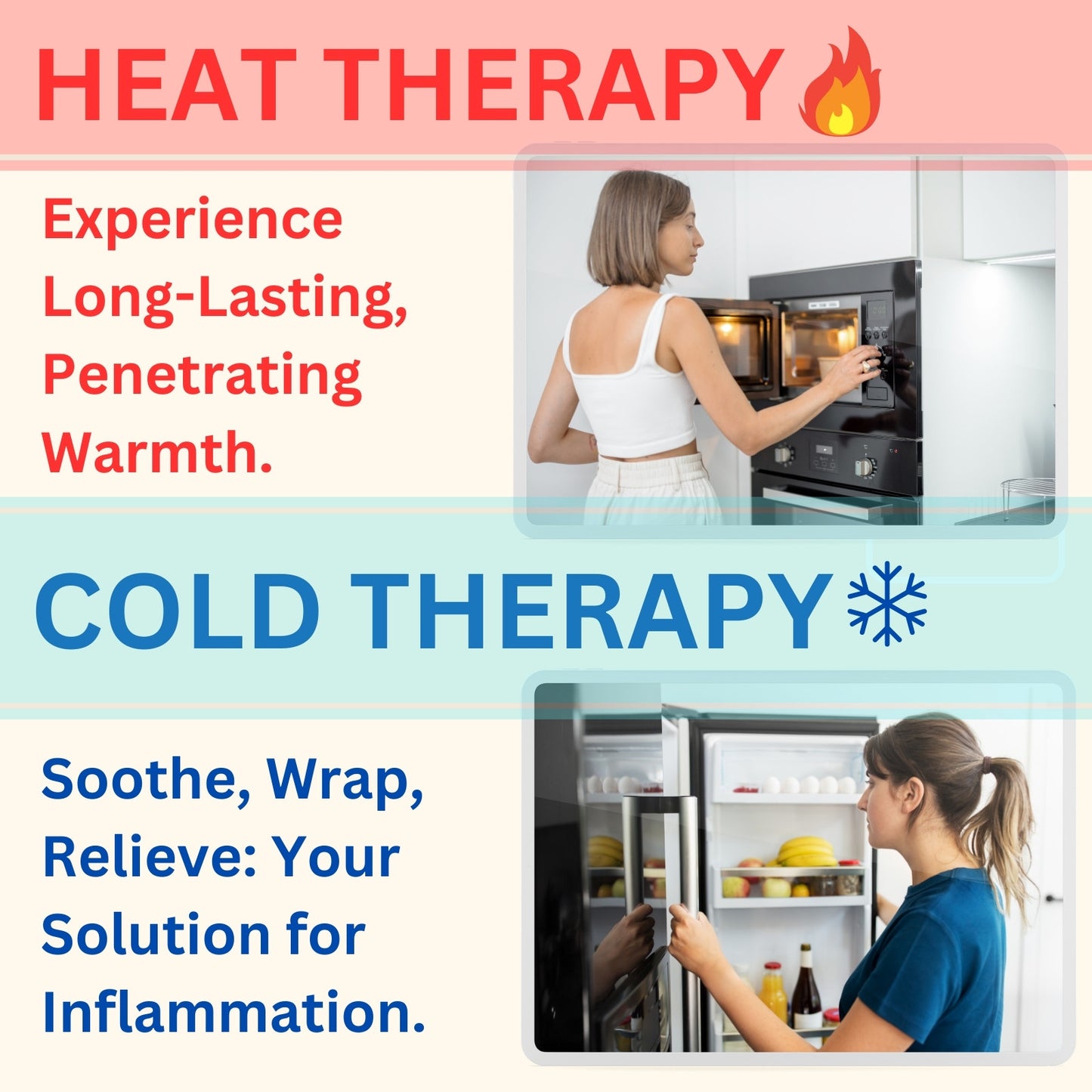Microwavable Heated Neck & Shoulder Wrap