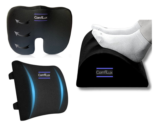 ComfiLux Complete Package For Office - Memory Foam Cushions