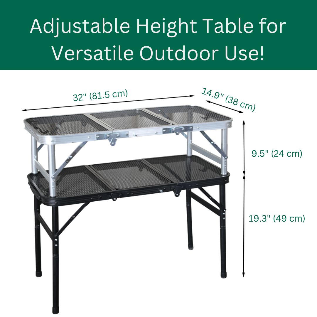 Foldable Outdoor Table Dimensions