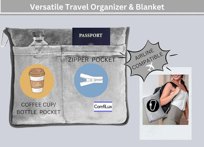 Travel Pillow and Blanket