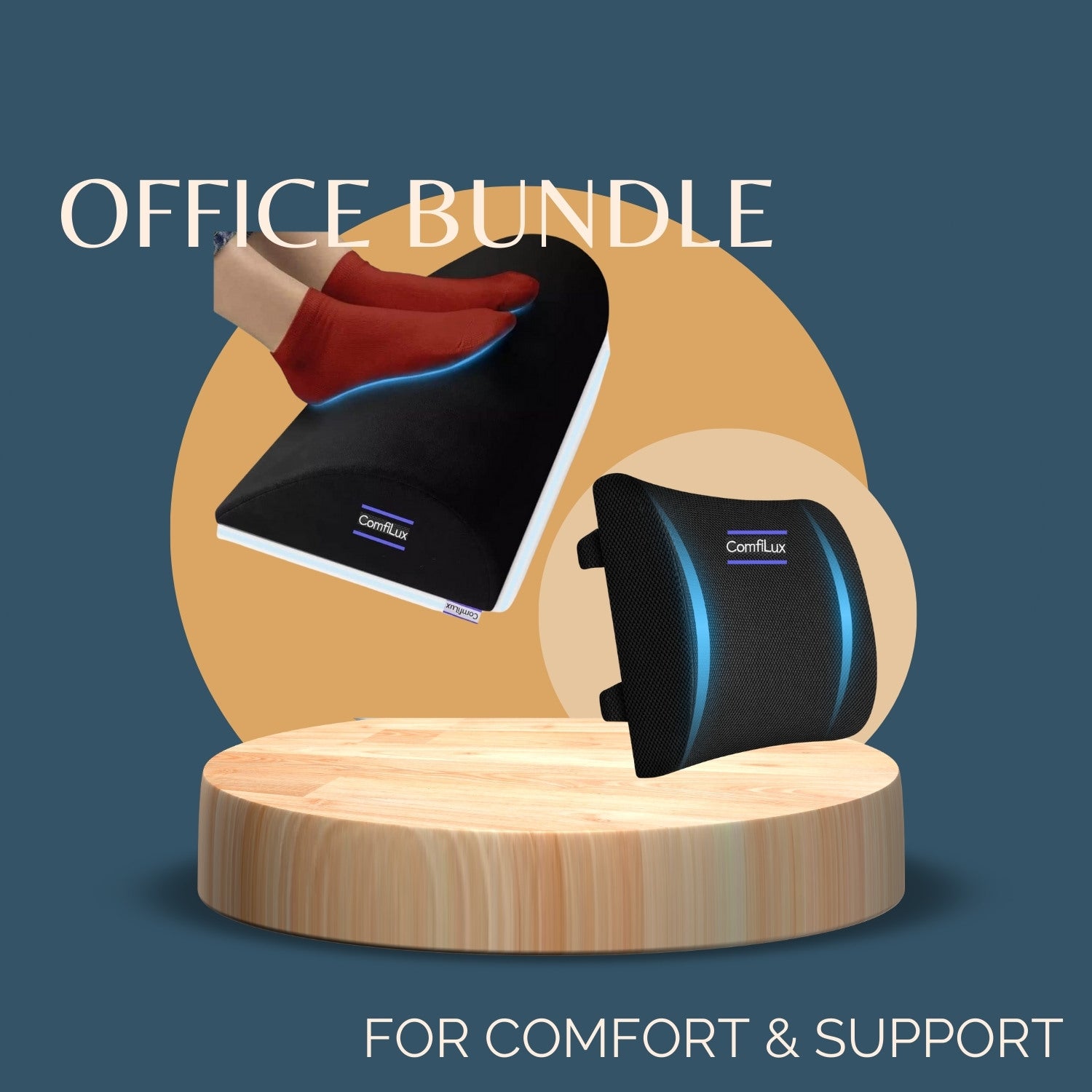 Office Chair Back Support Cushion